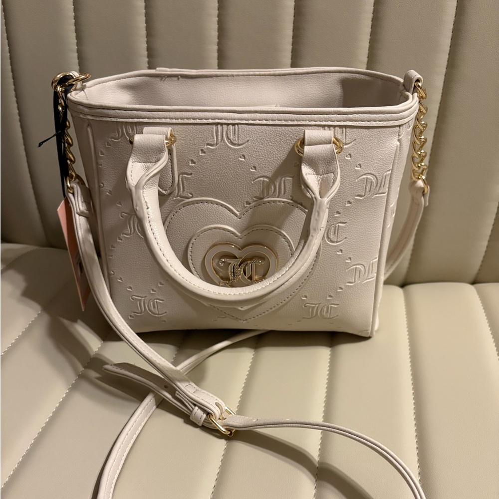 Juicy Couture Crystal Only You N Me Heart Crossbody